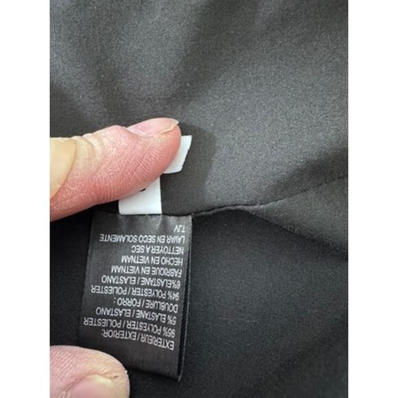 "Tahari" Black Pinstripe Velvet Womens Blazer/Cardigan,Vintage,Y2K,Goth,Romance - Picture 9 of 11